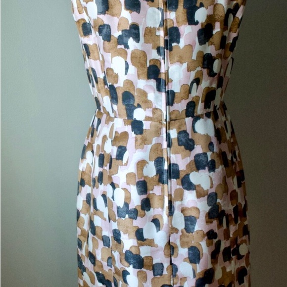 Silk J. Crew Neapolitan Watercolor Dress - Picture 4 of 8